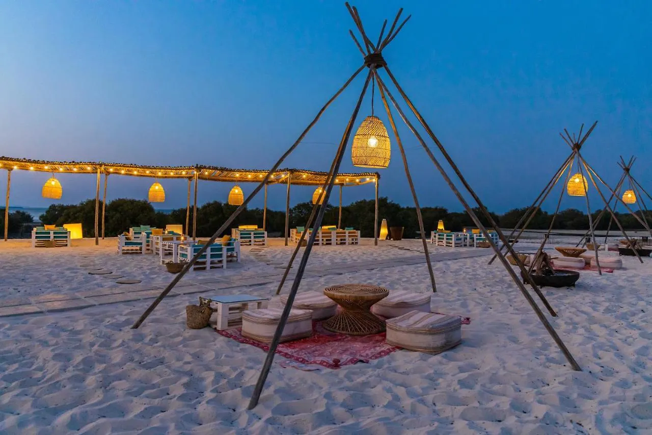 Luxury tent Pura Eco Retreat, Jubail Island Hotel Abu Dhabi