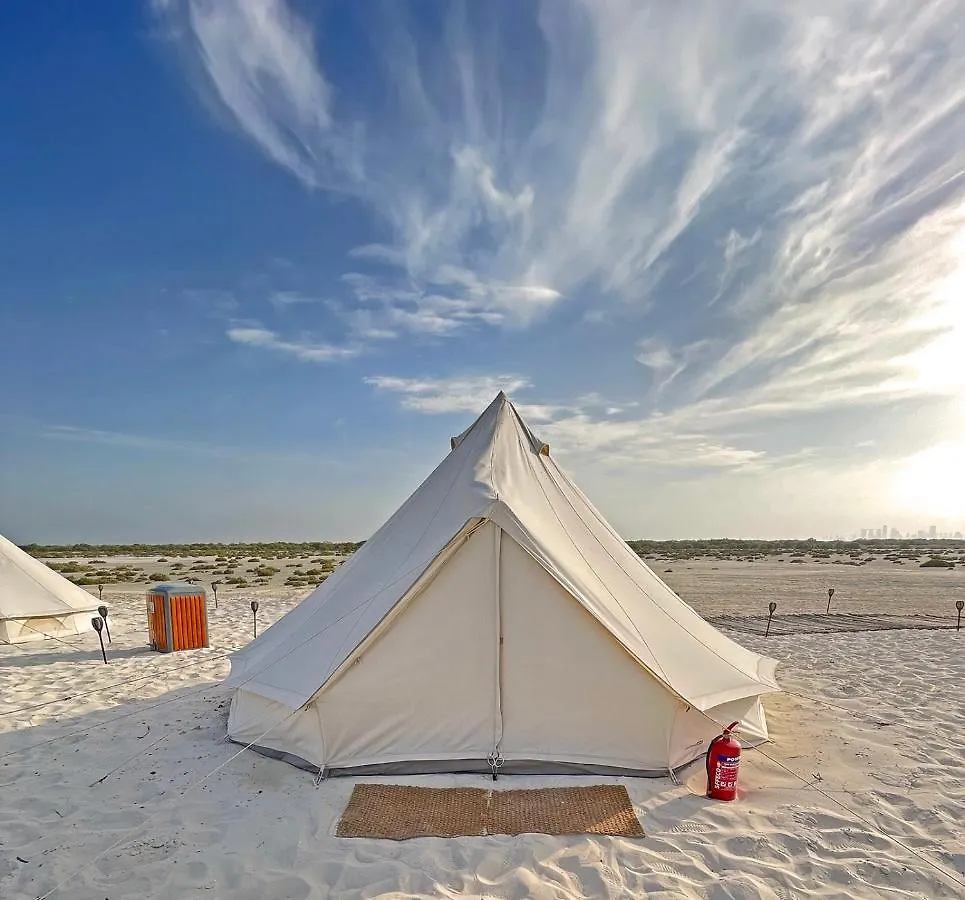 Luxury tent Pura Eco Retreat, Jubail Island Hotel Abu Dhabi