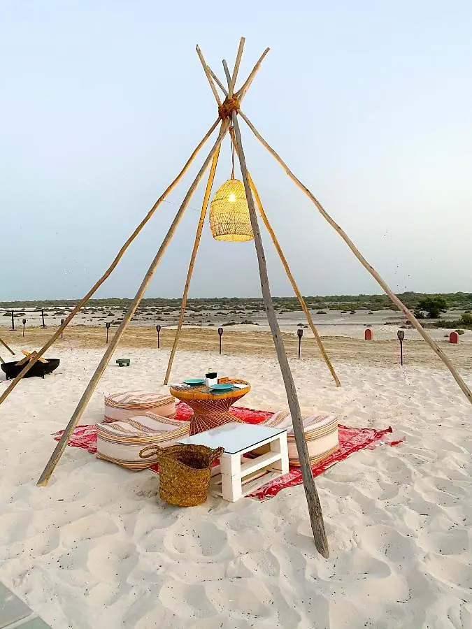 Pura Eco Retreat, Jubail Island Hotel Abu Dhabi Luxury tent